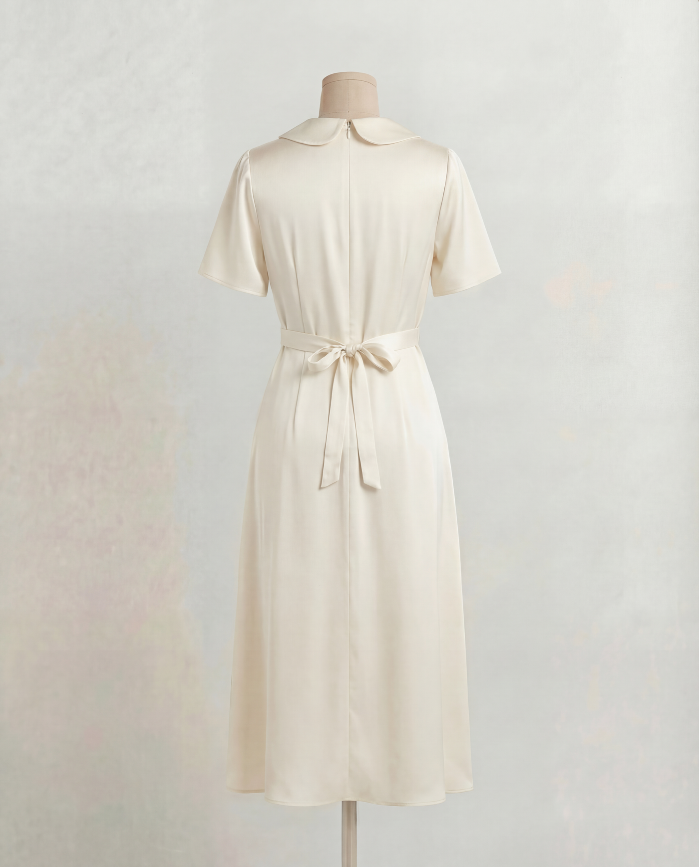 The Aurora Dress in Ivory White