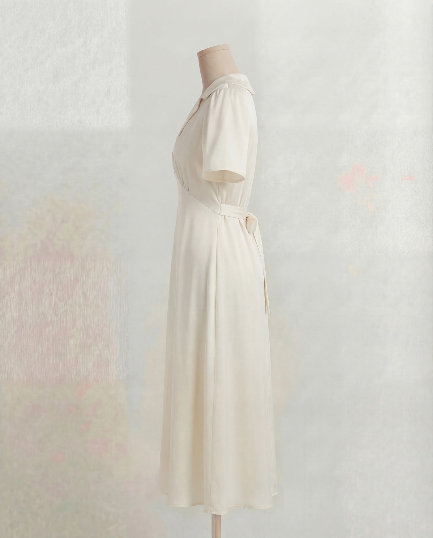 The Aurora Dress in Ivory White