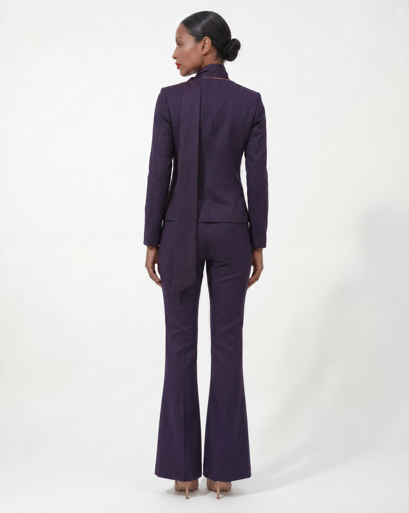 The Athena Trousers in Midnight Blue