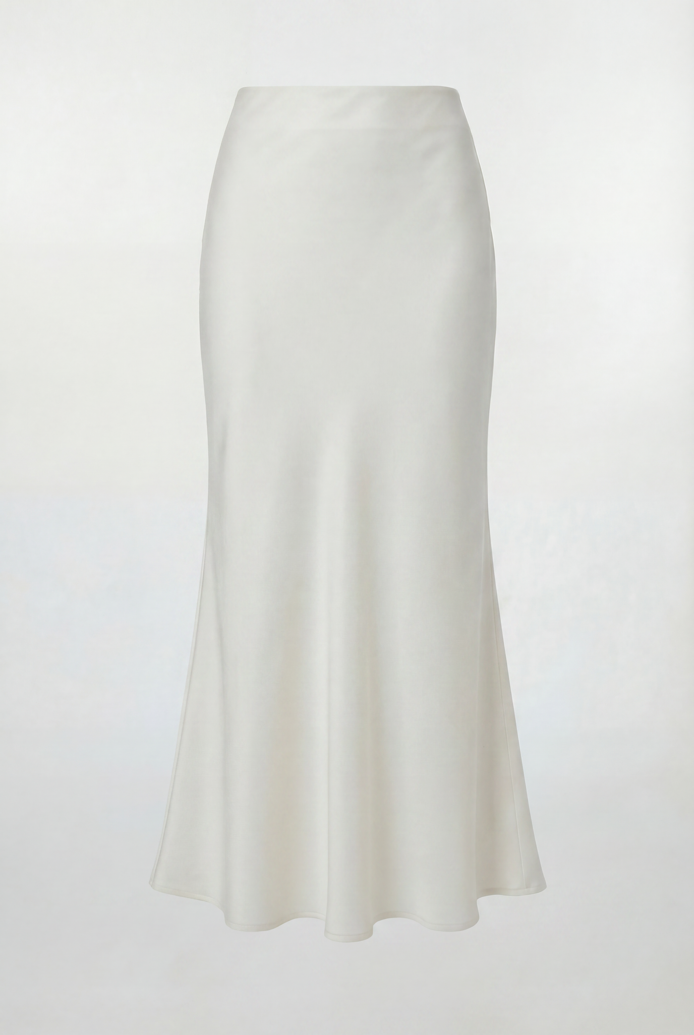 The Selene Skirt in Ivory White