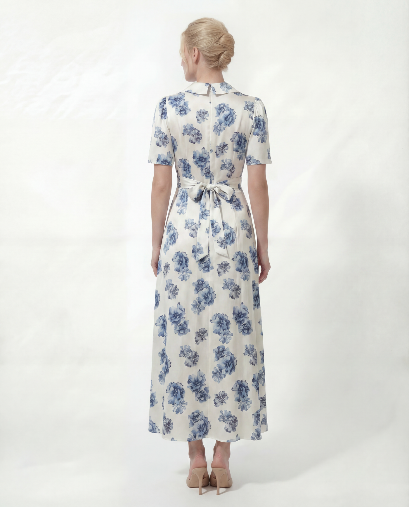 The Aurora Dress in Celestial Floral